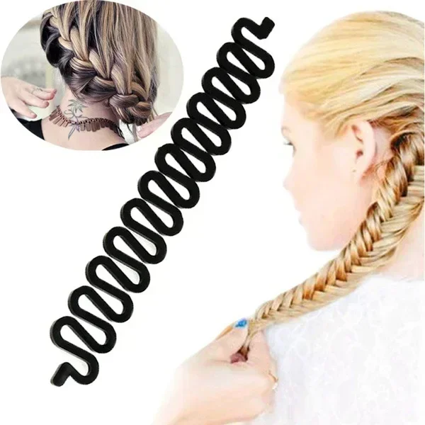 5PCS Hair Twist Braider Easy To Use DIY Accessories Plastic Lady French Hair Braiding Tool Fashion Salon Women Maker Braider