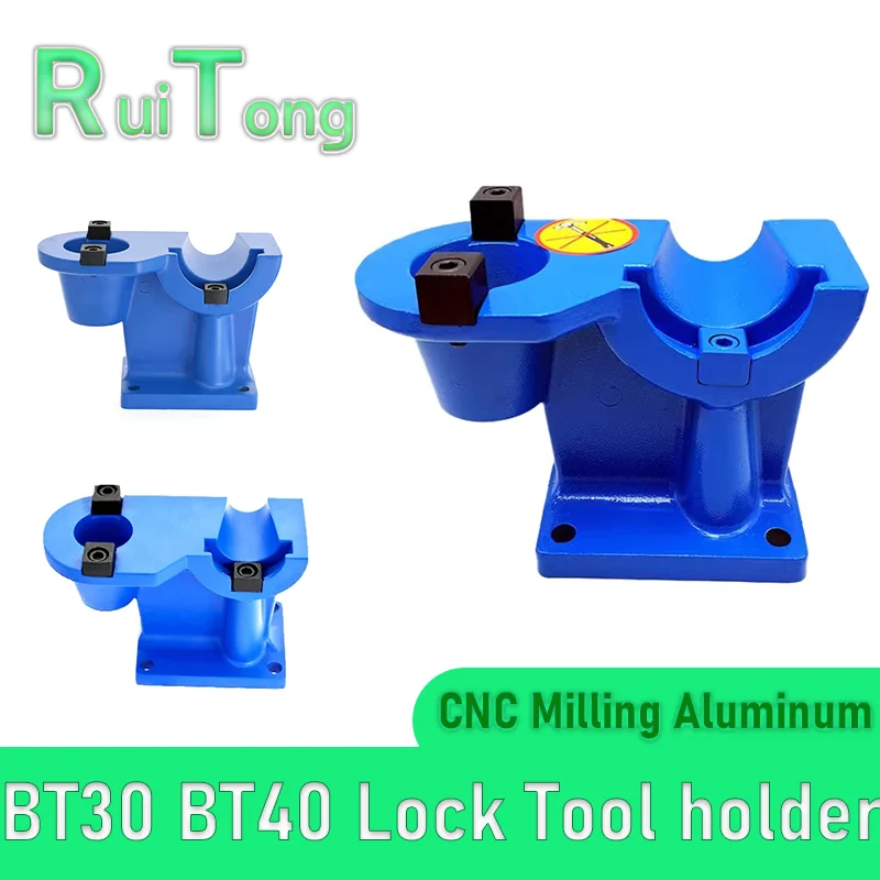 BT30 BT40 NT30 NT40 Lock Toolholder Aluminum Integrated Light Weight Tightening Locking CNC Parts Lathe Tool Holder BT NT