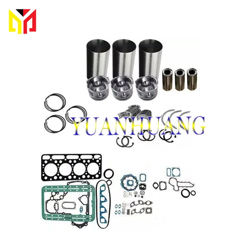 3YM27 Overhaul Rebuild Kit For Yanmar Engine Marine Boat Repair Spare Parts