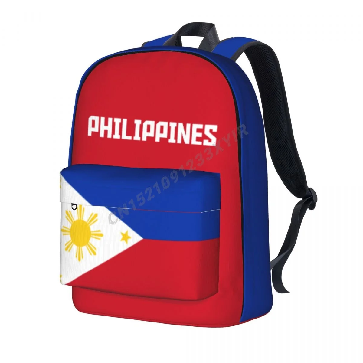 

Unisex Backpack Philippines Flag Philippinese Stitch Schoolbag Messenger Bag Case Laptop Travel Bag Mochila Gift