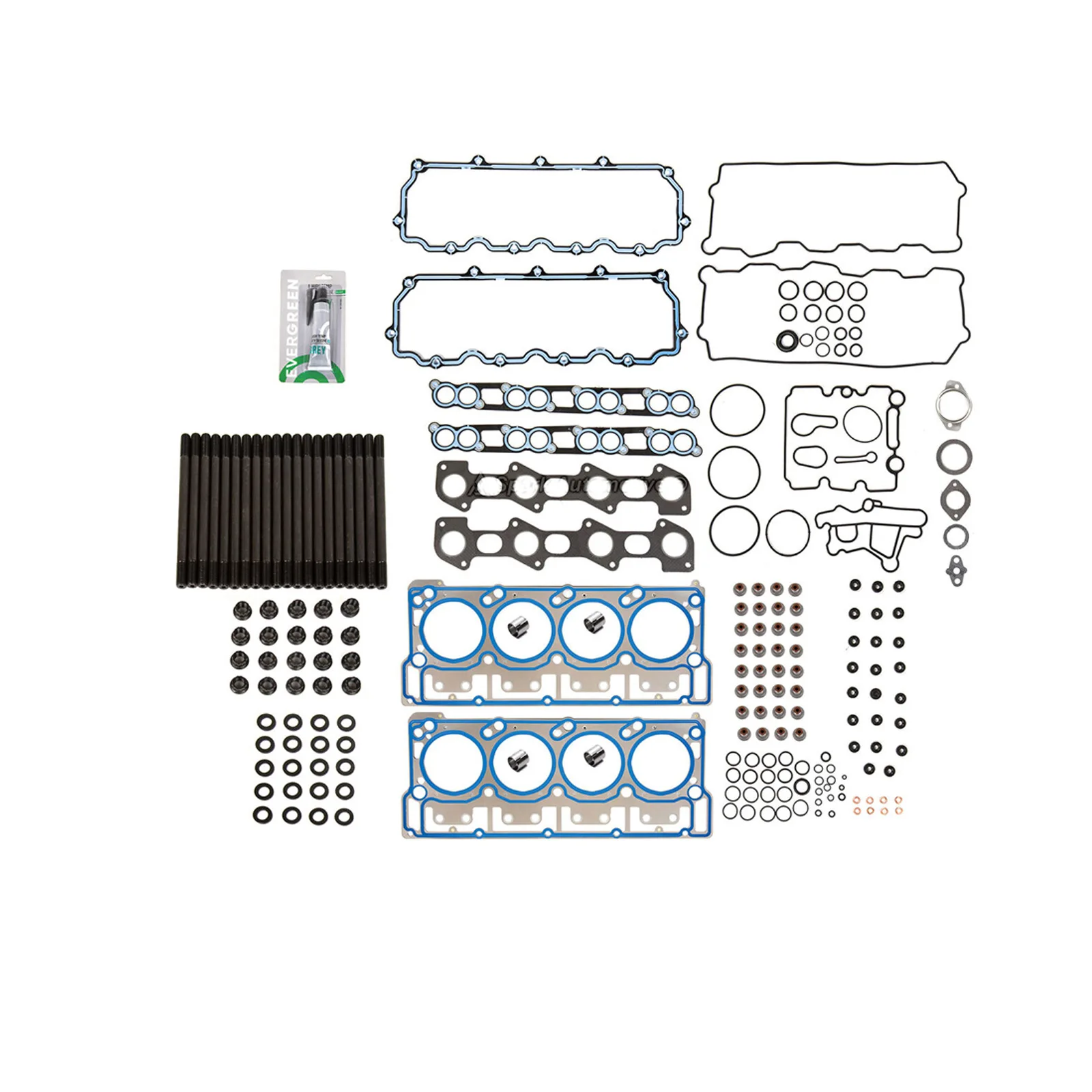 Head Gasket Set Head Studs for 2003-2010 Ford 6.0L HSU26