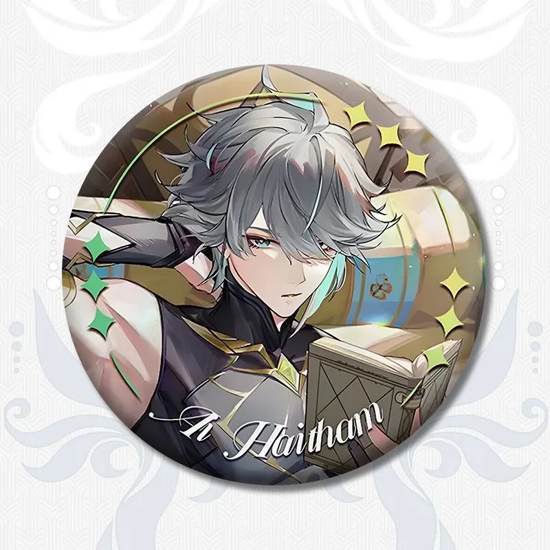 Genshin Impact Anime And Game periferiche omaggio Furina Wendy spilla con Badge in banda stagnata accessori per vestiti fai da te regalo di festa