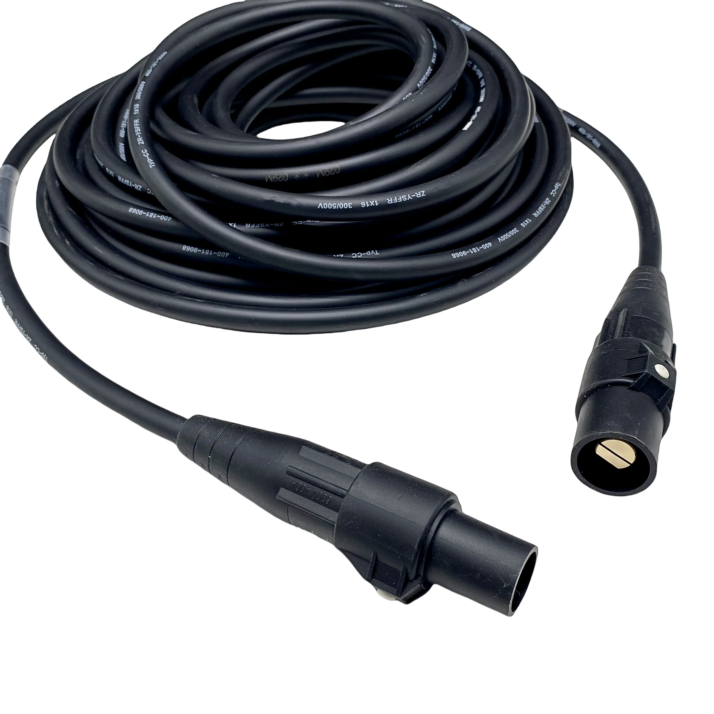 FCONNR 10M 600v 400A Camlock Extension Cable Can be Customized Cable Size and Length