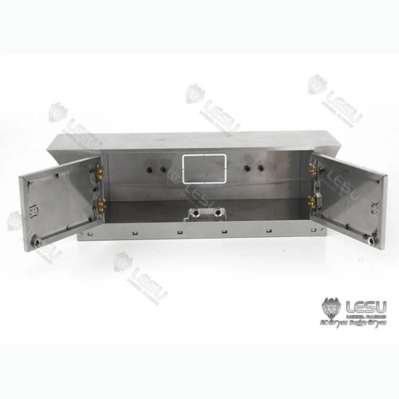 Lesu Metall-Seitenschwellerplatte für 1/14 DIY Tamiya Modell R470 R620 RC Traktor LKW Ersatzteile Spielzeug TH16488 RC Zubehör – Detail 7