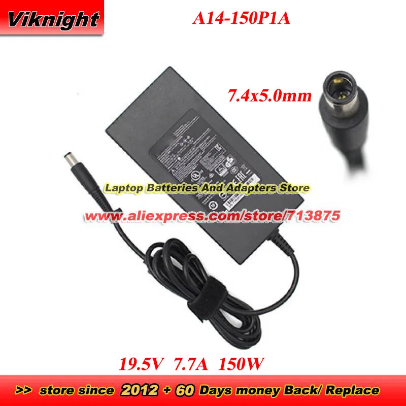 

A14-150P1A AC Adapter 19.5V 7.7A 150W A150A004L-CL02 with 7.4x5.0mm tip Power Adapter