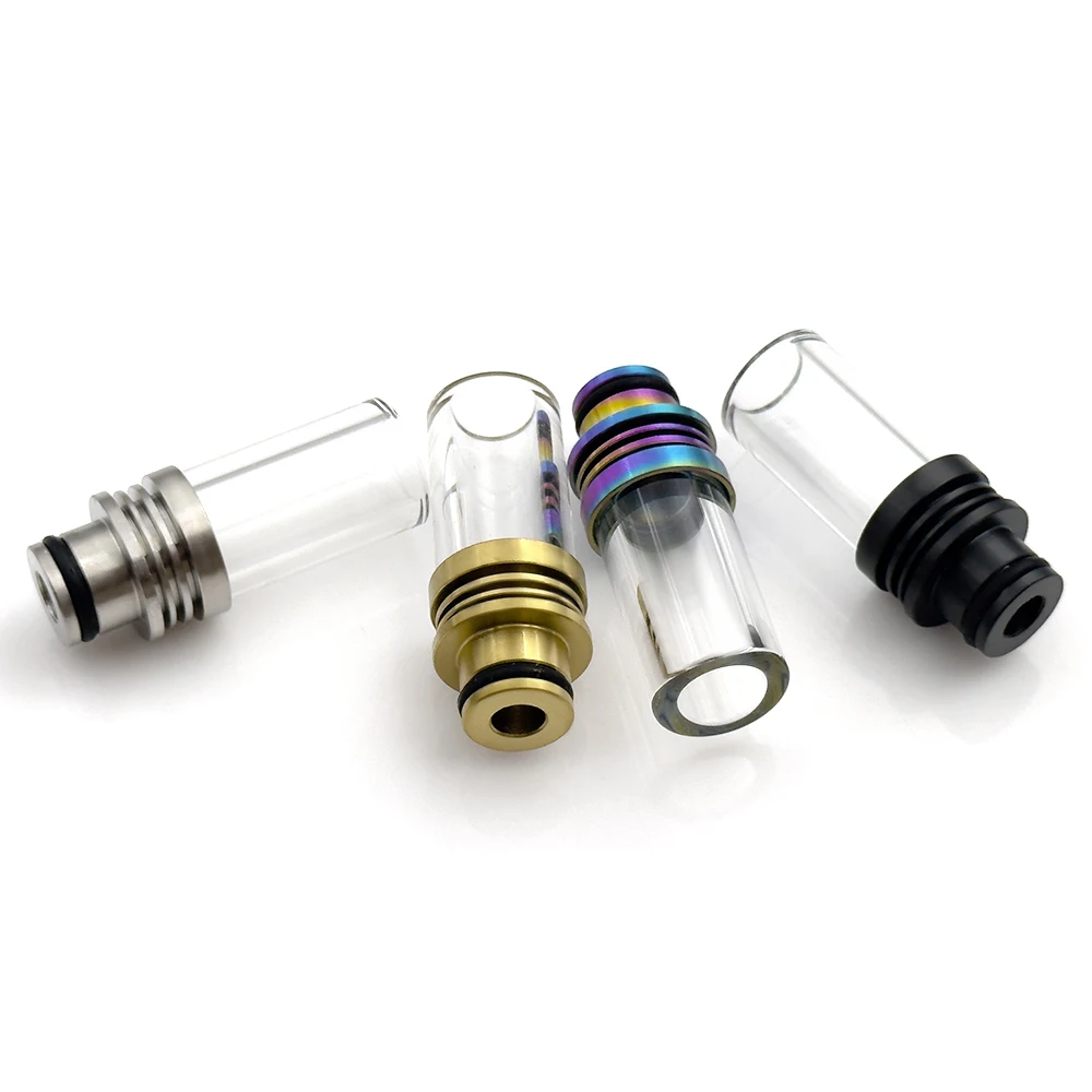 Druppelpunt 510 Glas Mondstuk Rvs Koellichaam Voor 510 Vape Bskr V2 Berserker Tank Verstuiver