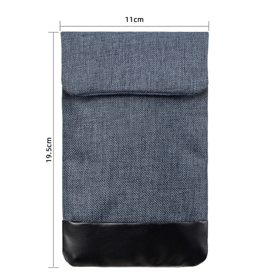 Faraday Signal Blocking Pouch Portable Travel RFID Shield Bag Anti Tracking Scanning Theft Phone & Car Key Fob Privacy Protectiv view 5