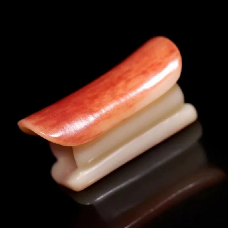 

Неметаллический кулон из старой верблюжьей кости с полупропитанной кровью, резной, символизирующий удачу и богатство, ручная работа, буддийский.