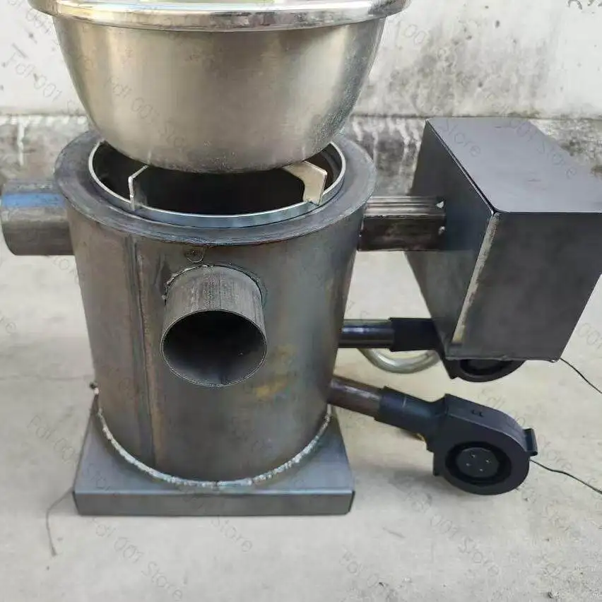 New Waste Combustion Stove Warm Air Hot Blast Stove Heating Cooking Vegetables Greenhouse Warming Rural Household
