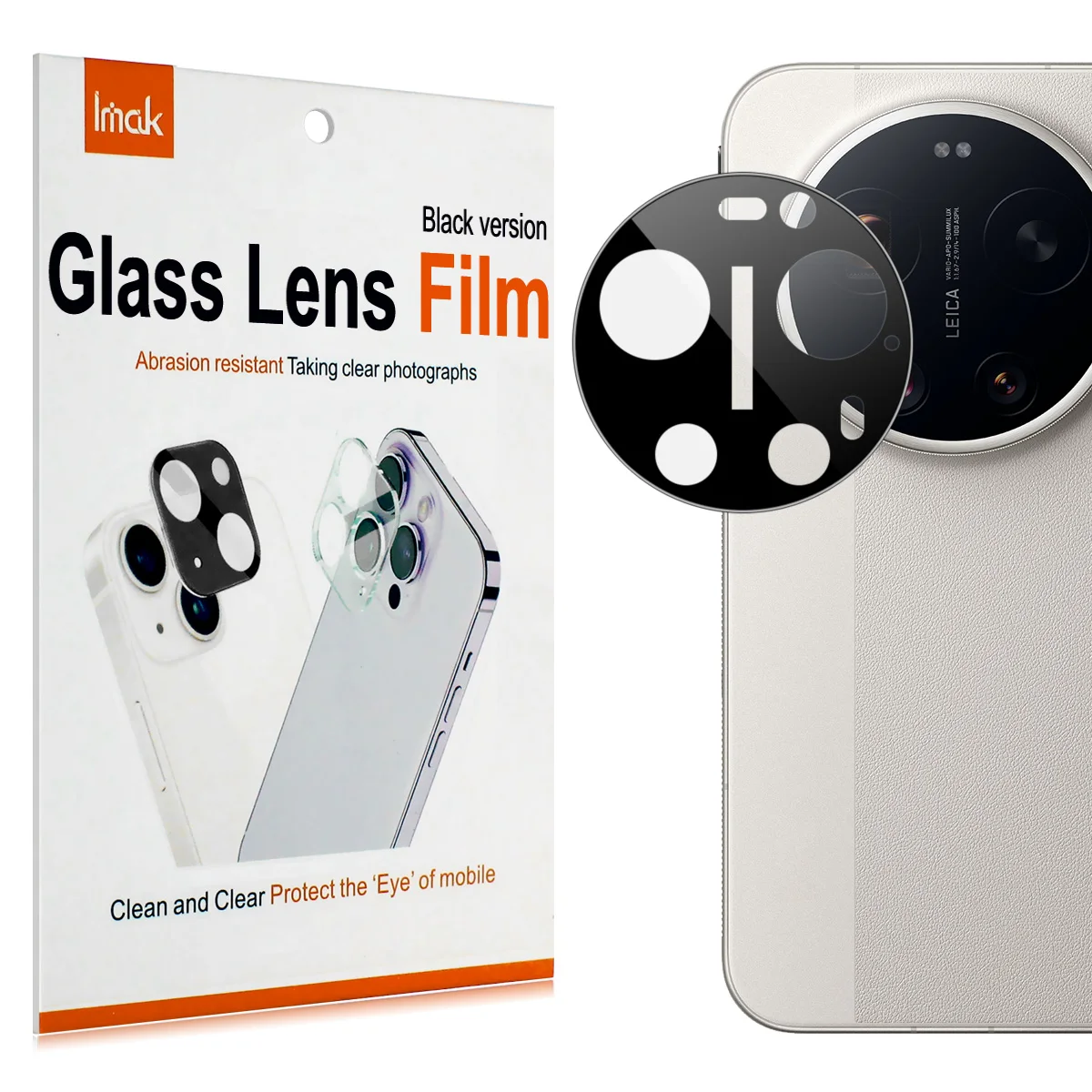 

IMAK Lens Glass for Xiaomi 17 Ultra 5G by Leica Camera Protector Film