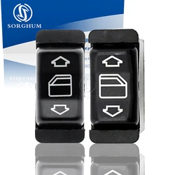 SORGHUM 1268208110 1268208010 Left Right Car Window Lifter Switch Single Button Replacement For MERCEDES BENZ 190 W201 1982 1993