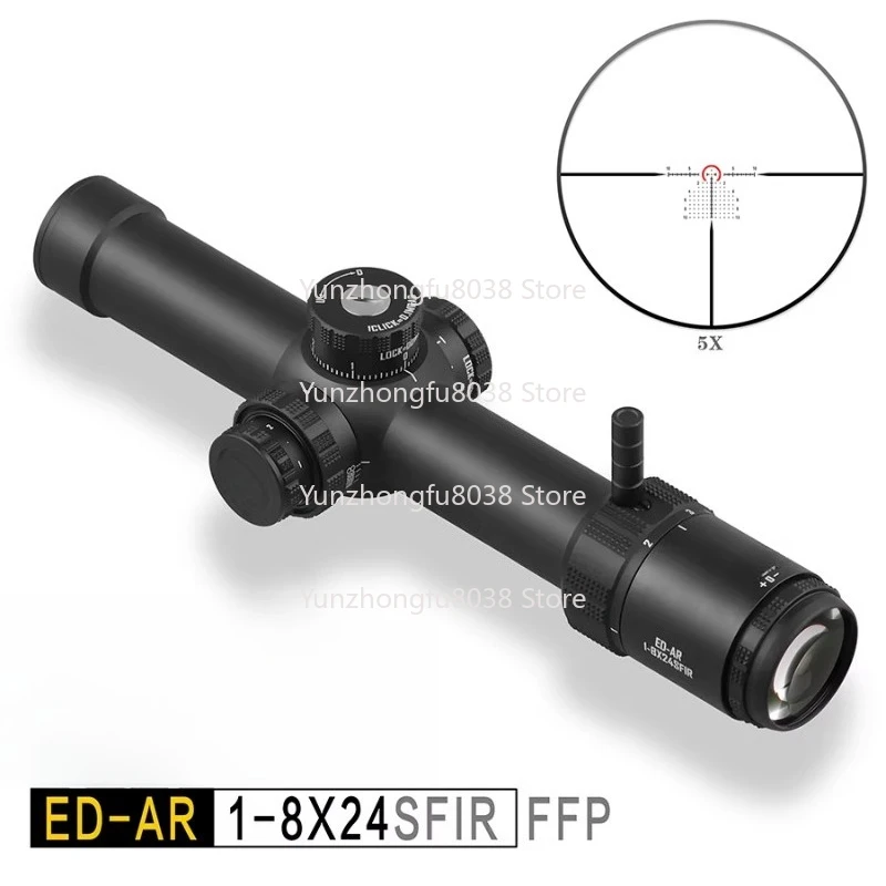 جديد ED-AR 1-8X24SFIR Side Parallax LPVO نطاق اكتشاف ED التكتيكي البصري FFP