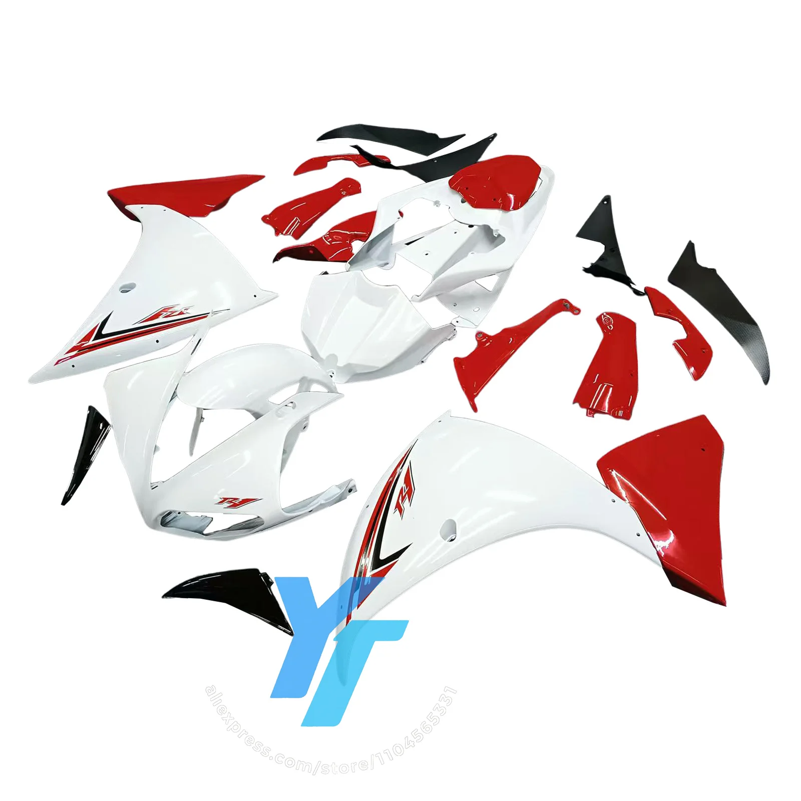 For YAMAHA YZF R1 2009-2012 Fairing And Cowl Kit Scratch-Resistant Finish Motorcycle Bodywork Kit