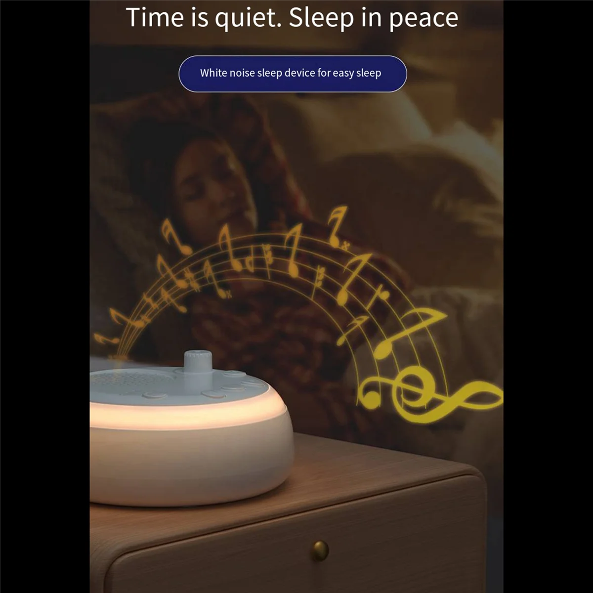 

Интеллектуальное устройство для дыхания с белым шумом, устройство для сна, успокаивающее устройство для детей, музыка для сна, машина с белым шумомJAS