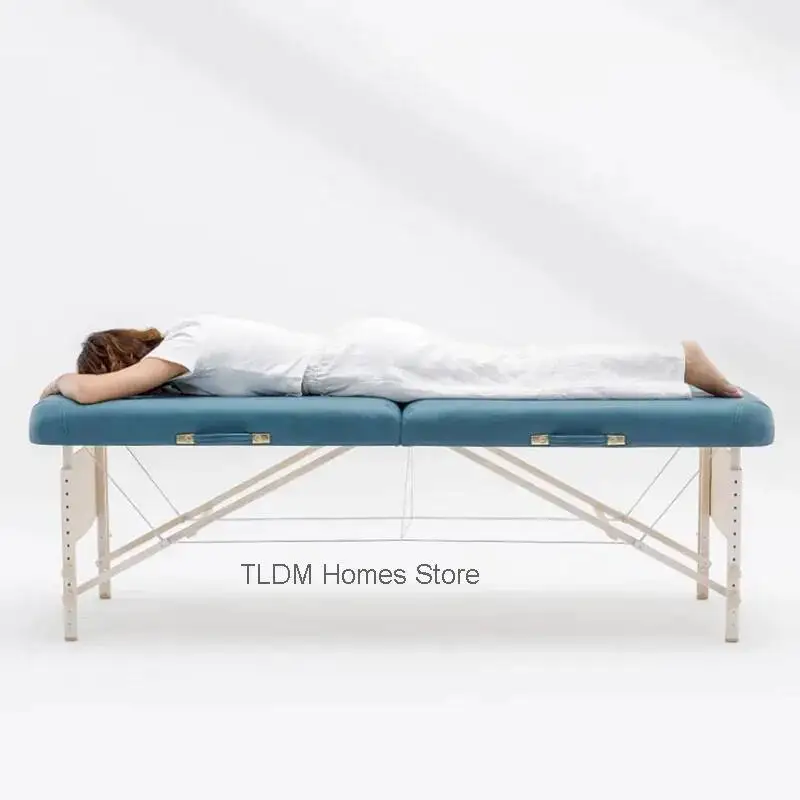 Folding Table Bed Portable Stretcher Furniture Aesthetic Beauty Lash Luxury Cosmetology Couch Maca Portatil Massage Cosmetic