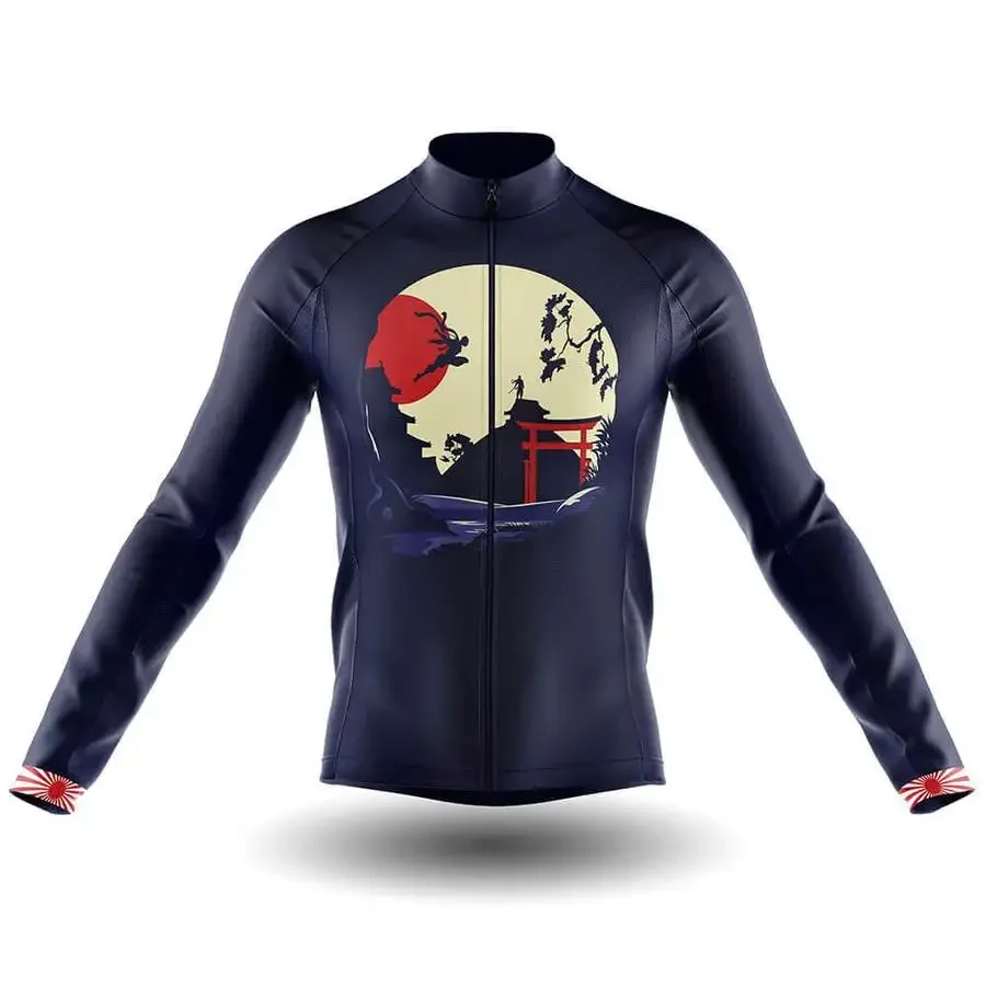 

WINTER FLEECE THERMAL JAPAN NATIONAL TEAM ONLY LONG SLEEVE ROPA CICLISMO CYCLING JERSEY CYCLING WEAR SIZE XS-4XL