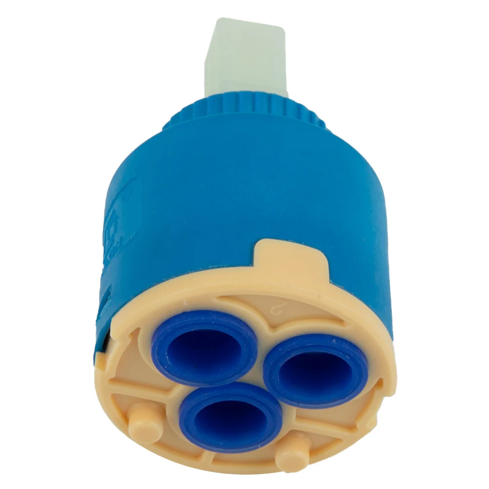 Lever Tap Mixer Spool Home Furnishings Kitchen Disc Cartridge For Faucets Bathroom Faucets Blue 35mm Size: Diameter 3.5cmx5.8cm