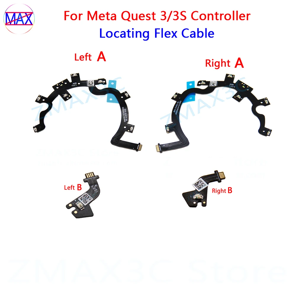 Cavo flessibile di localizzazione del controller VR originale per Oculus Quest 3S Parte di ricambio del cavo flessibile dell'anello di posizionamento della maniglia per Meta Quest 3
