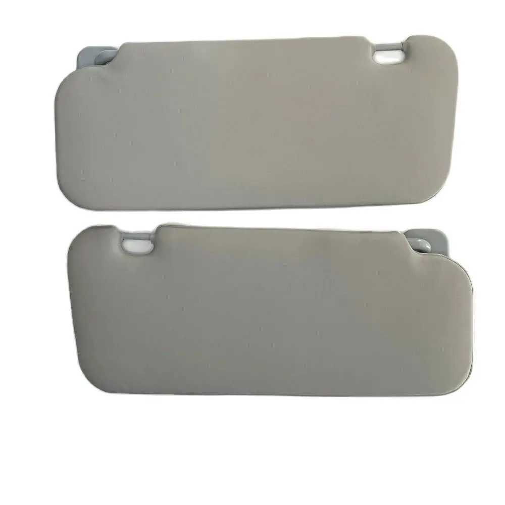 Sun Visor for Peugeot 307 Left Right 2 Pieces Gray Parasol 8143 LX Make Up Mirror Included Interior Sun Shade for 307