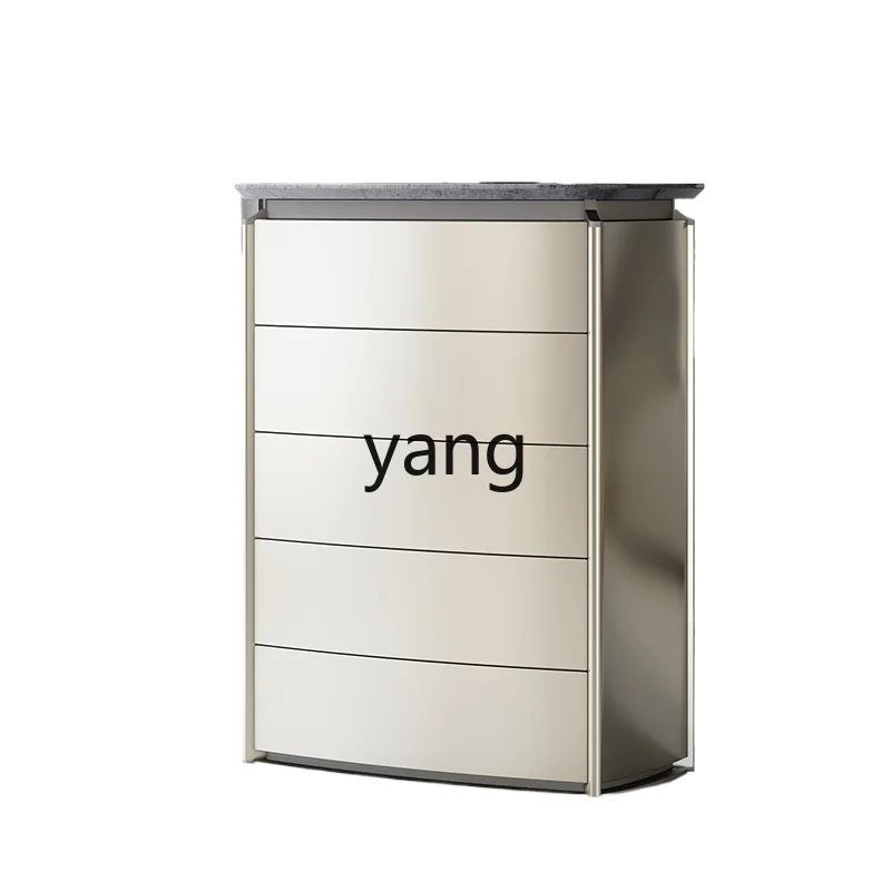 

YJQ bedroom against the wall modern simple living room storage drawer cabinet large capacity storage locker