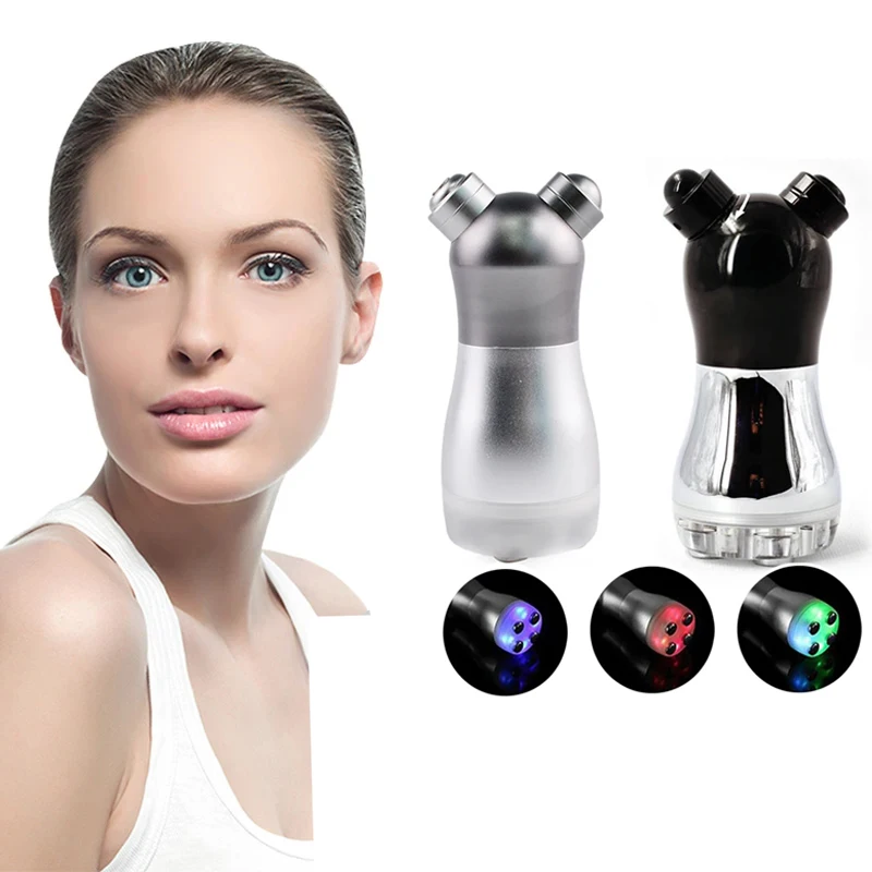 Mesotherapy Face Massager LED Photon Body Facial Mesotherapy Electroporation Beauty Tools Rejuvenation Face Skin Care Massager