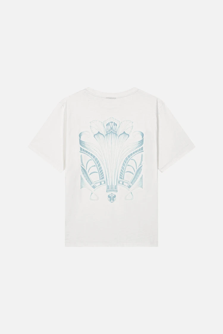 Flower Stamp Tomorrowland Electric Music Festival Graphic Tee Cotton Mens Womens T-Shirt Y2K Streetwear