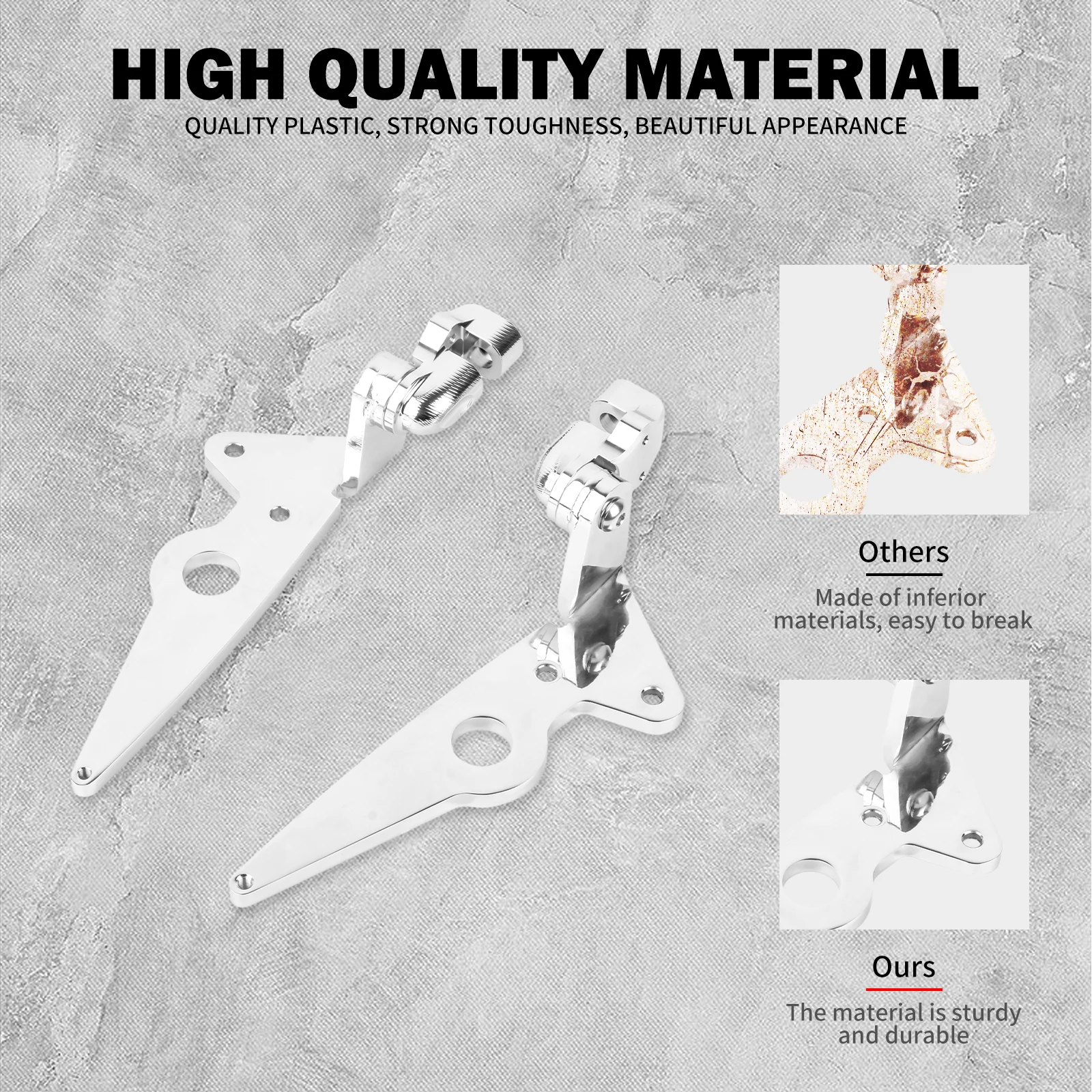 Motorcycle Footrest Pedal Driver Highway Foot Peg Mounts For Indian 2014-2023 Chieftain Roadmaster Challenger Limited Chief 3