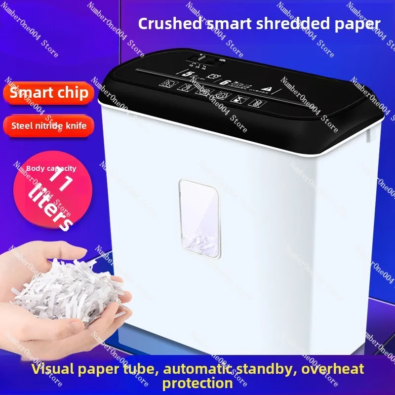 Small Paper Shredder 9938 Office Large Document Paper Granular Desktop Electric Paper Shredder Household Portable Automatic A4