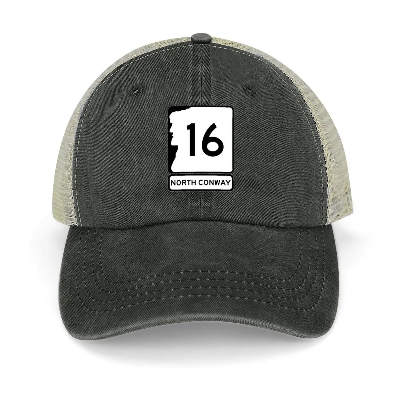 

NH-16 NORTH CONWAY, NEW HAMPSHIRE Baseball Cap Rugby Sports Cap Funny hats Wild Ball Hat For Girls Men's