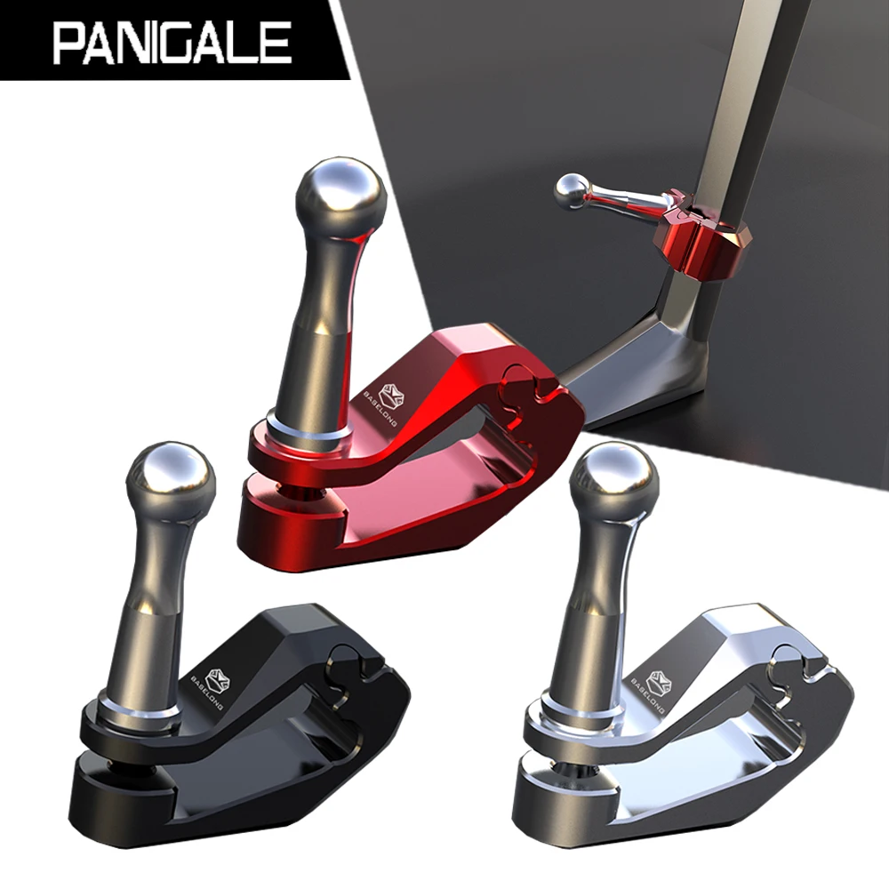 

Motorcycle Kickstand Side Stand Extension Foot Pedal Assistant Tool Support For Ducati PANIGALE Panigale V2 2020 2021 2022 2023