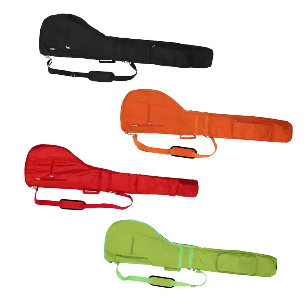 

Golf Cart Bag Water Resistant Nylon Caddy Bag with Zipper Pockets for Practice and Travel