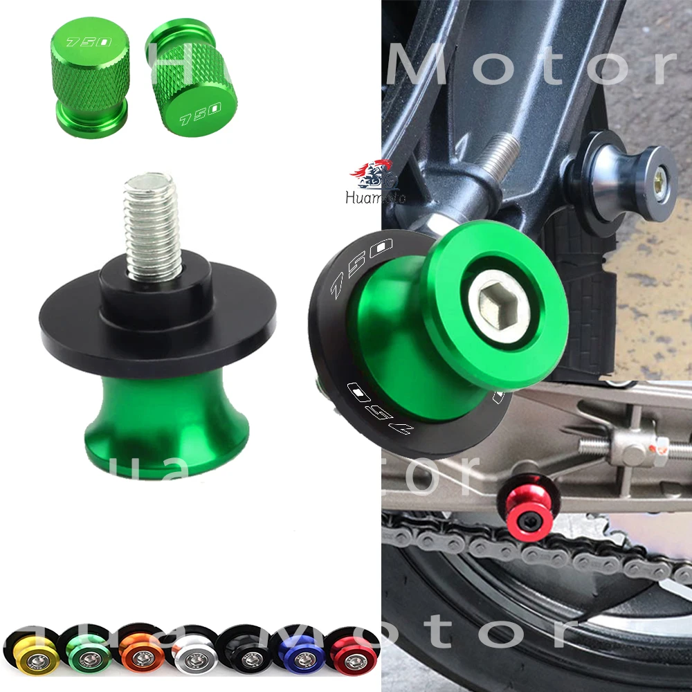 New For Kawasaki Z750 Z 750 S/R Motorcycle Accessories Swingarm Spools Sliders Stand Screws Bolts Valve Caps