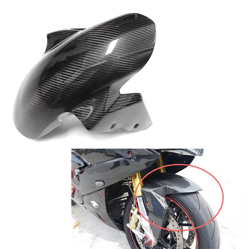 

For BMW S1000RR 2015-2018 S1000R 2014+ S1000XR 2016+ HP4 Motorcycle Modification Parts Carbon Fiber Front Fender