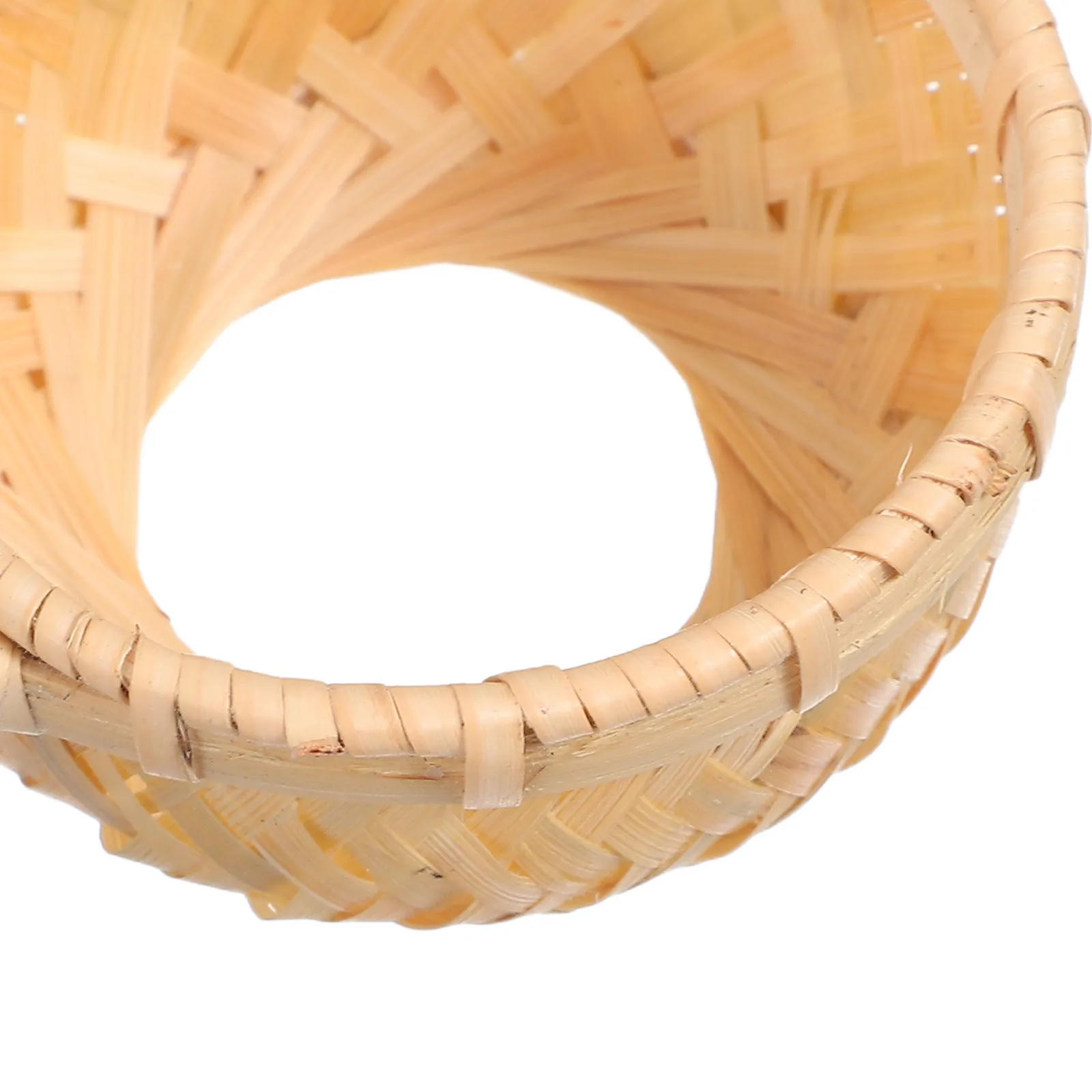 Bamboo Loose Leaf Tea Strainer Handcrafted Woven Filter Infuser Tea Tool Suitable for Home Teahouse and Brewing