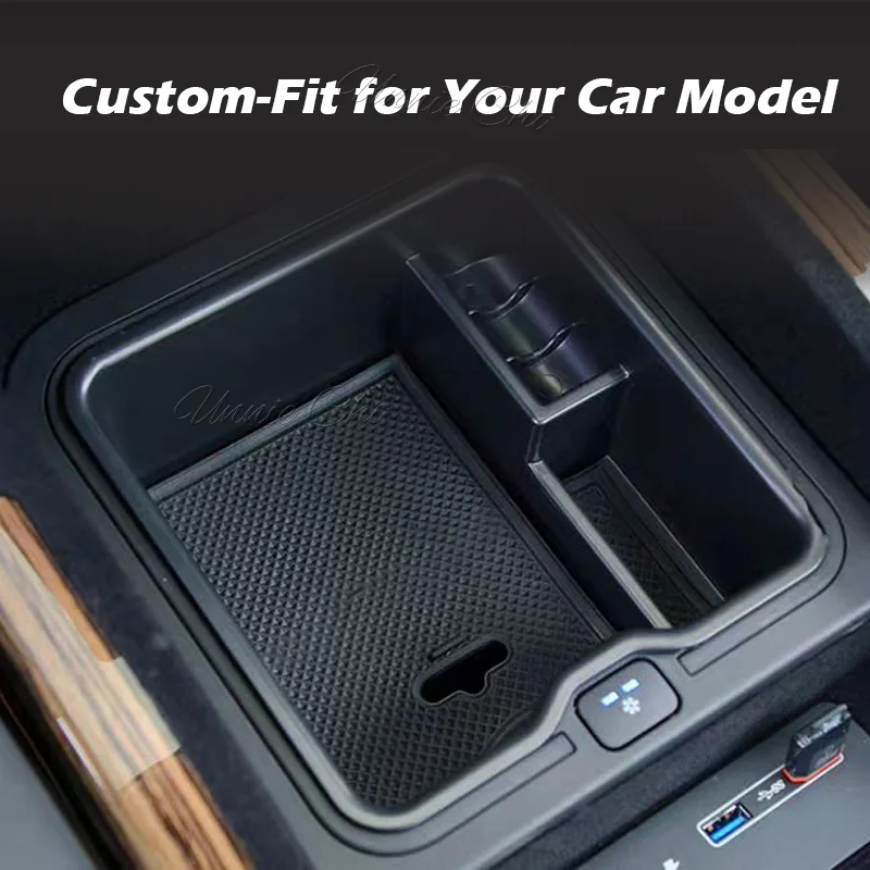 Auto-Aufbewahrungsbox für Range Rover 2013–2024, Innen-Armlehnen-Organizer für Range Rover Sport Vogue, Mittelkonsole, Aufräumtablett – Detail 10