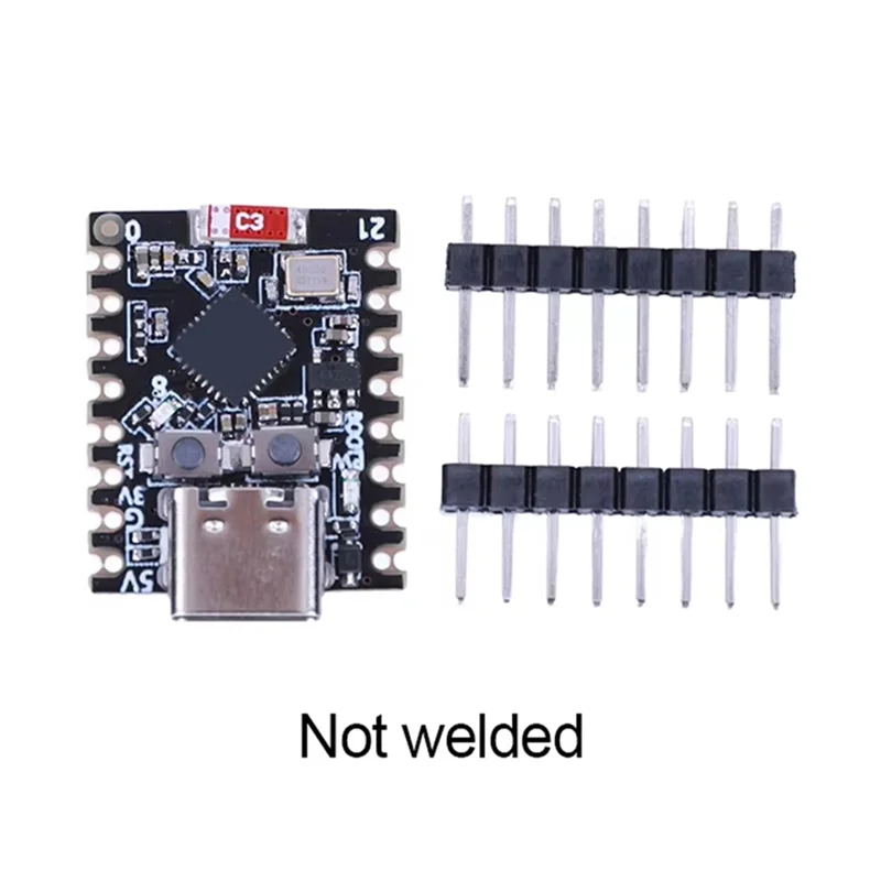 Well Made-10Pcs Esp32 C3 Mini Development Board Wifi & Bluetooth For Arduino Compatible Core Module Not Welded