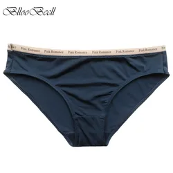 Biancheria intima da donna di seta di ghiaccio di moda mutandine Sexy slip a vita bassa ultrasottili ragazze cotone cavallo sportivo Bikini Lingerie