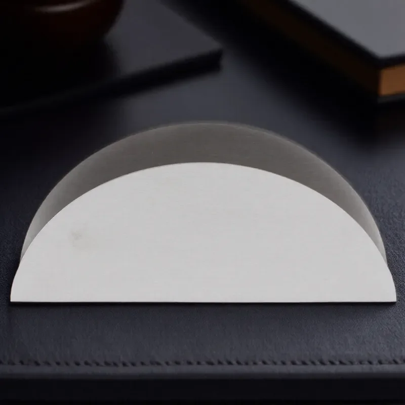 

Stainless Steel Paper Towel Holder Napkin Organizer Rack Tissue Box High Strength No Rust Simple Fan Shape Perfect