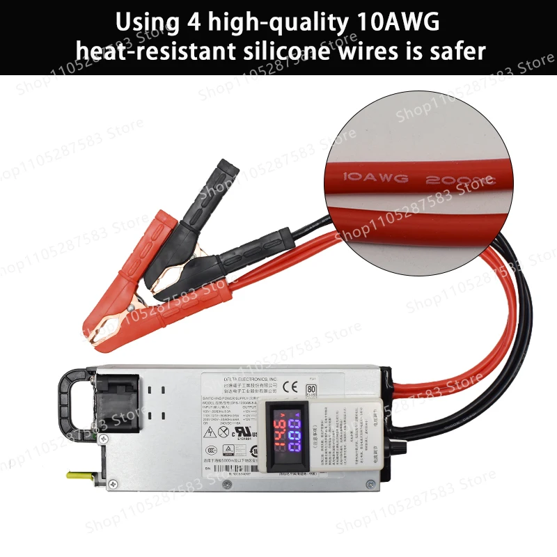 12V 100A Car Battery Charger 60a 80A for LiFePO4/Lithium Batteries12.6V/14.6V 40a 50a Car Fast Charge High Power Adapte Display - view 3