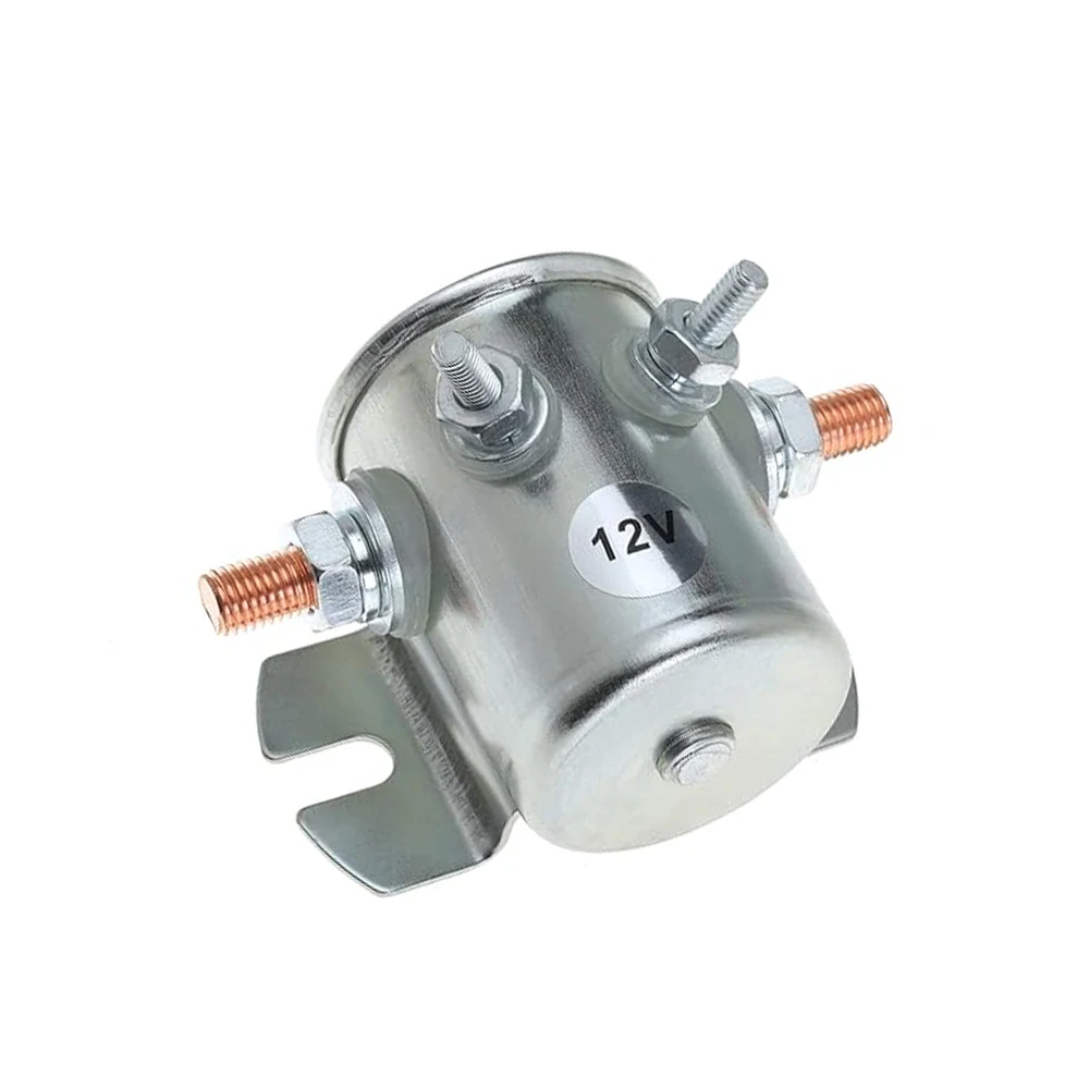 

70-111224 Непрерывное электромагнитное реле 12 В постоянного тока, никелированные тележки 3635820 1114208, лебедка для гольфа Marine In Rush Max 300a Duty