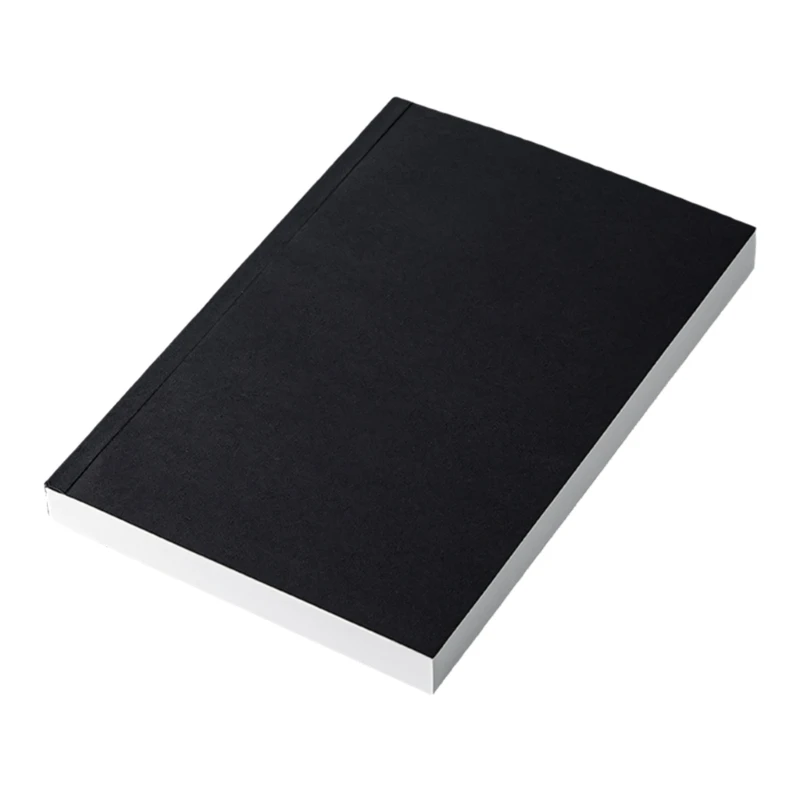 Y4UE Softcover Sketching Book 256 Sheets 40gms Thick Paper Portable Drawing Notebook