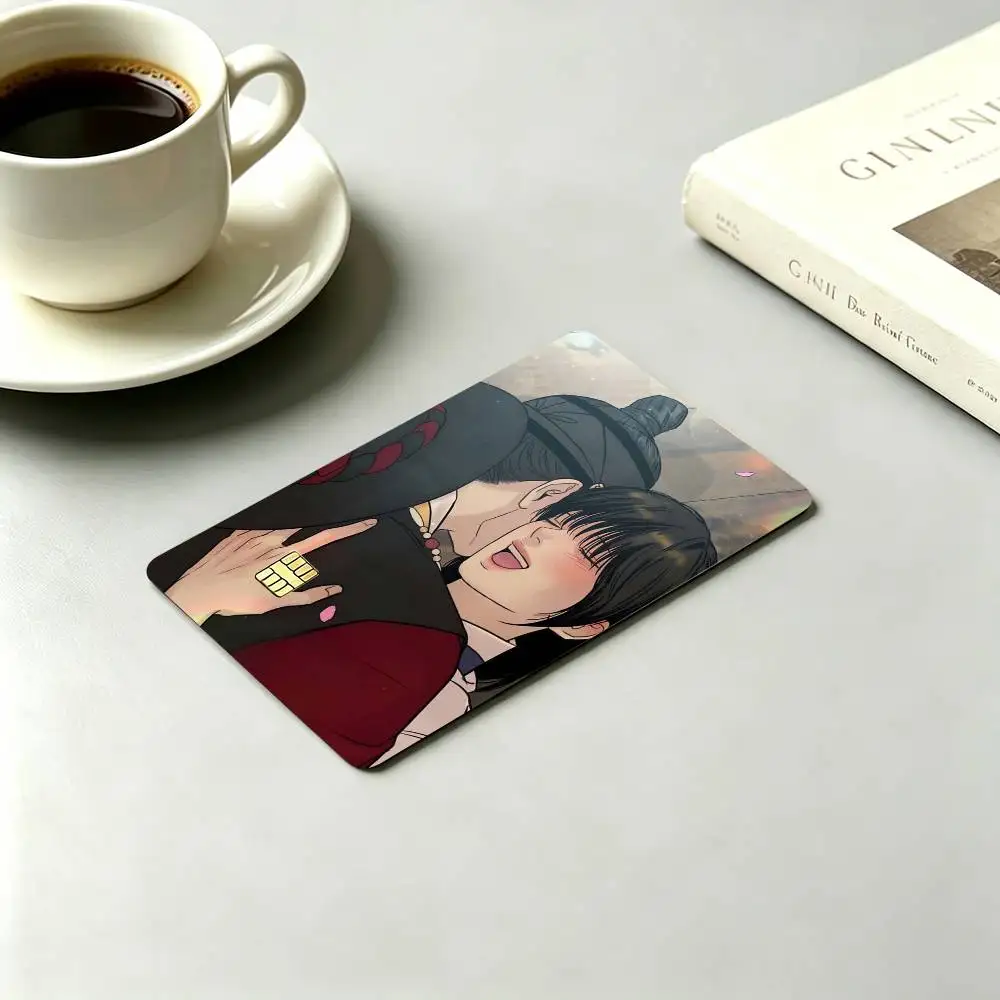 P-Painter of the Night Two Male Characters  Credit Card HD Stickers Small Chip Waterproof Sticker Game Card Decal Gift