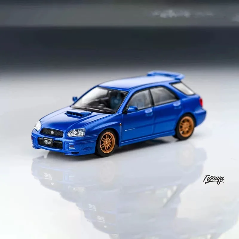 Furuya 1:64 Subaru Impreza WRX STi GD Sedan Edition GC Travel Edition alloy model