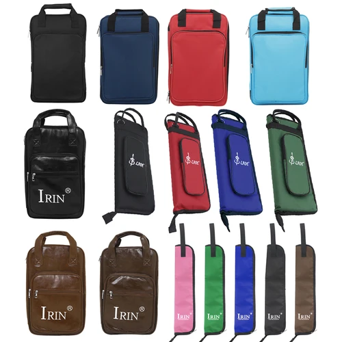 Bolsa para baquetas de tela Oxford, estuche grueso para baquetas, mochila, bolsos impermeables, correa de transporte, accesorios para instrumentos de percusión