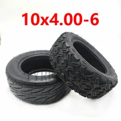 High Quality 10X4.00-6 Tubeless Tyre for Harley Electric Citycoco Scooter Go Karts ATV Quad Bike 10*4.00-6 Vacuum Off-Road Tire