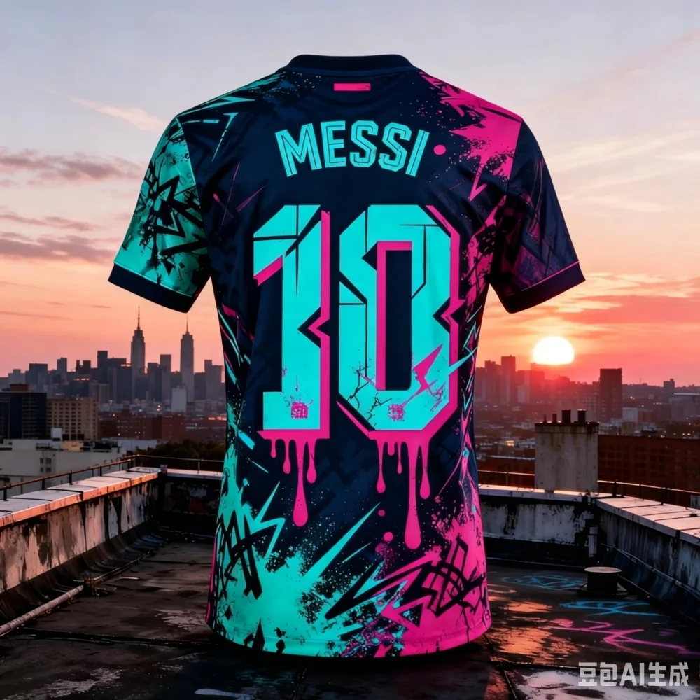 2026 Gedenk-3D-Sportmode-T-Shirt Messi Trikot, Fan-Trainingstrikot, Lässiges und Bequemes Eltern-Kind-Outfit – Detail 6