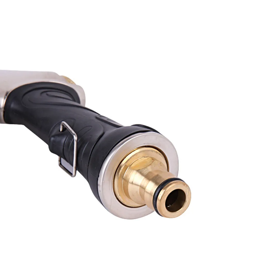 9-Function Professional Lawn Water Gun Heavy-Duty Zinc Alloy Spray Nozzle for Car Motorcycle Bathroom Kitchen Balcony Window