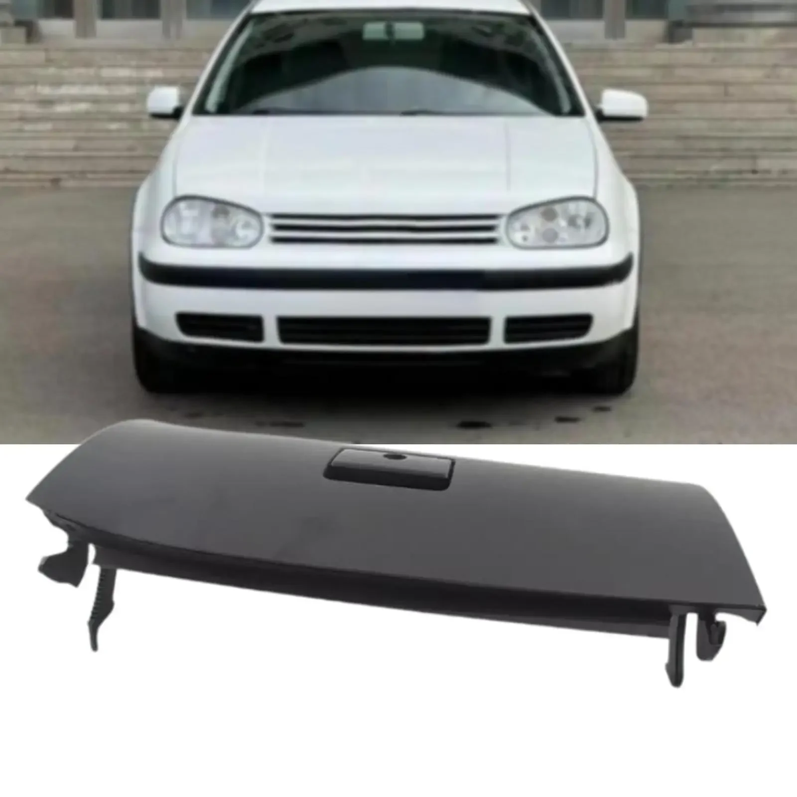 

For JETTA A4 MK4 BORA Wagon Car Console Glove Box Door Cover Plastic Glove Garbage Box Lid 1J1857121A Black Automobile Console