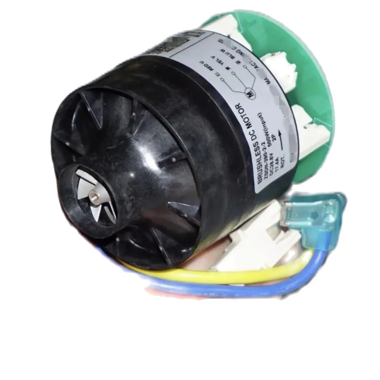 25V 500W 120000 rpm Three phase brushless motor Vacuum cleaner High power ultra high speed Aluminum impeller turbine fan