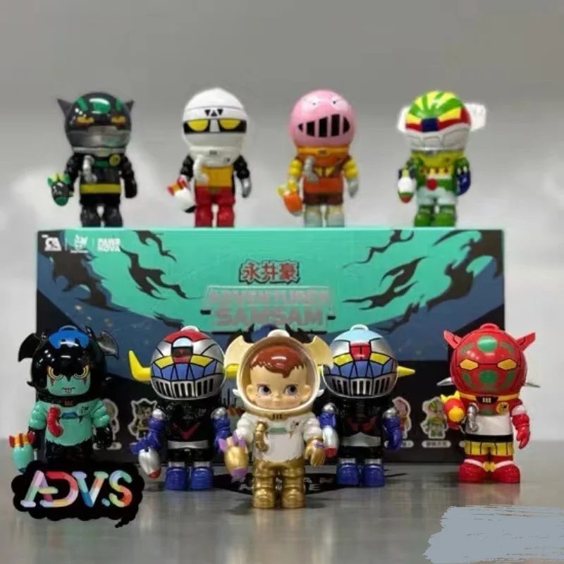 

Samsam Nagai Gou Collaborative Series Blind Box Figurines Blind Box Desktop Ornament Trendy Cute Ornaments Holiday Gifts